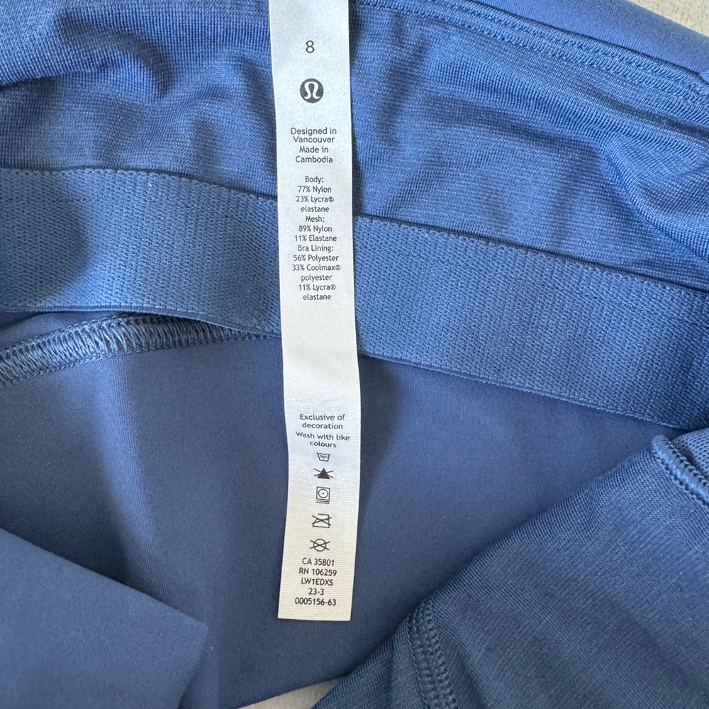 ❤️SOLD❤️Lululemon Wunder Train Strappy Tank Top - Picture 3 of 3